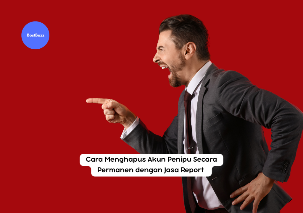 Cara menghapus akun penipu